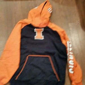 Illinois Fighting Illini sweat hoodie.nwot.large
